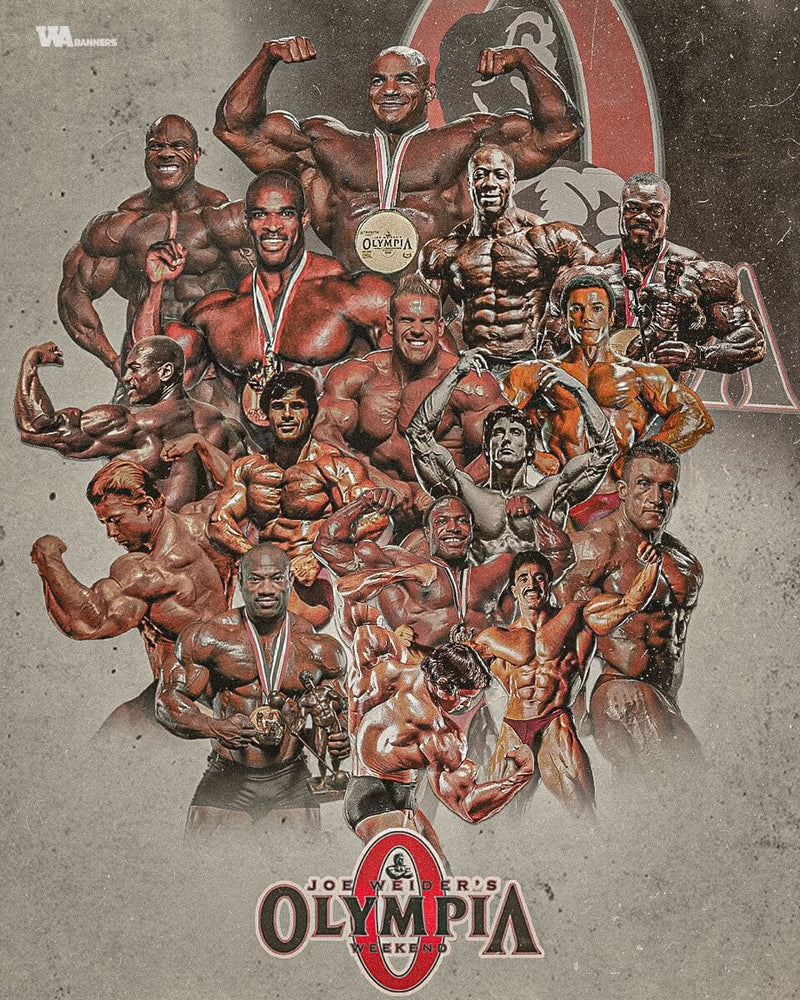 Conheça todos os Campeões do Mr. Olympia Men´s Open