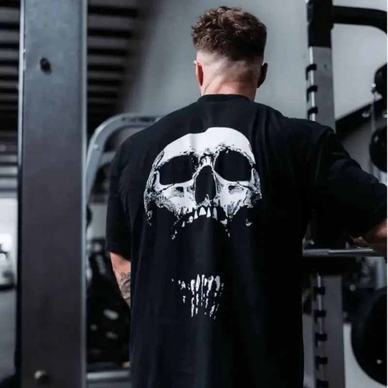 Camiseta Oversized Masculina, Camiseta Oversized para Academia, Camiseta Oversized de Algodão, Camiseta Oversized Fitness Masculina, Camiseta Oversized CBUM, Camiseta Oversized Respirável, Camiseta Oversized Casual Esportiva, Camiseta Oversized Confortável.