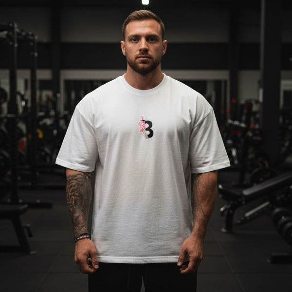 camiseta oversized, camiseta academia, camiseta cbum, Camiseta Oversized Masculina Academia, Camiseta Masculina para Academia, camiseta oversized branca, Loja Iron Club