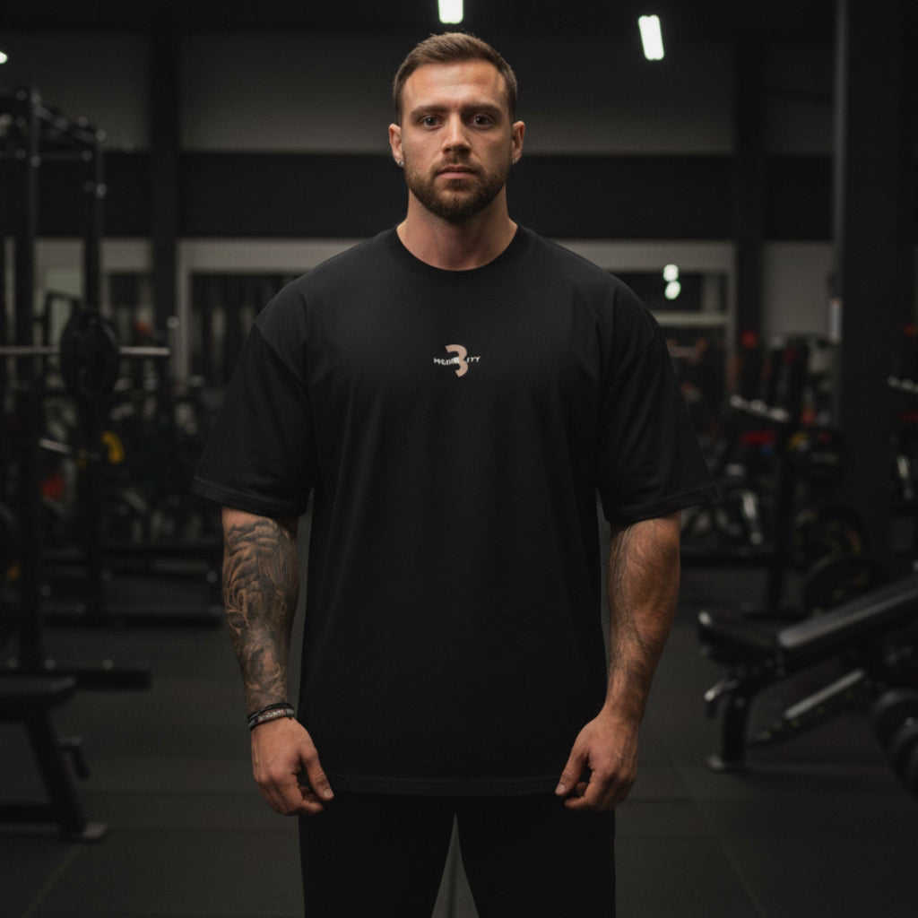 camiseta oversized, camiseta academia, camiseta cbum, Camiseta Oversized Masculina Academia, Camiseta Masculina para Academia, camiseta oversized preta, Loja Iron Club
