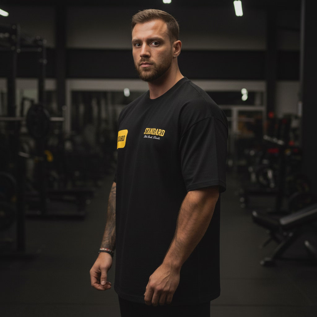 camiseta oversized, camiseta academia, camiseta cbum, Camiseta Oversized Masculina Academia, Camiseta Masculina para Academia, camiseta oversized preta, Loja Iron Club
