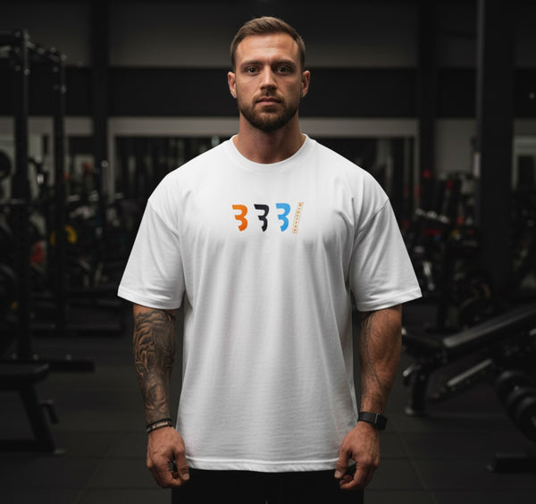 camiseta oversized, camiseta academia, camiseta cbum, Camiseta Oversized Masculina Academia, Camiseta Masculina para Academia, Camiseta Oversized branca, Loja Iron Club