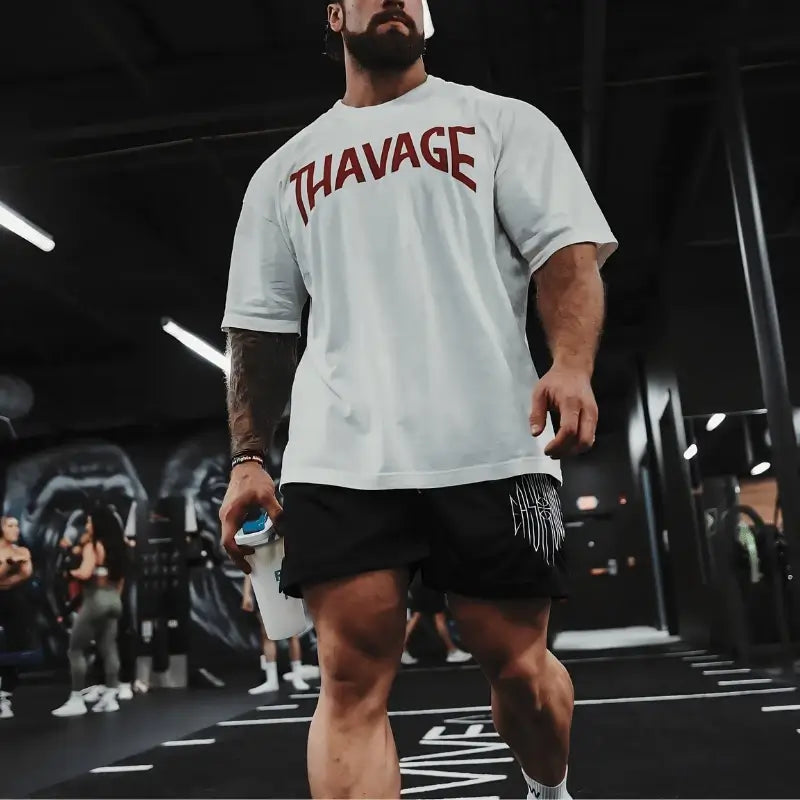 Camiseta Oversized Masculina, Camiseta Oversized para Academia, Camiseta Oversized de Algodão, Camiseta Oversized Fitness Masculina, Camiseta Oversized CBUM, Camiseta Oversized Respirável, Camiseta Oversized Casual Esportiva, Camiseta Oversized Confortável.