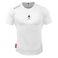 Camiseta Fitness Masculina de Treino - Spartan 05 Iron Club Camiseta Branca M 