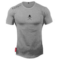 Camiseta Fitness Masculina de Treino - Spartan 05 Iron Club Camiseta Cinza M 