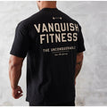 Camiseta de Treino Vanquish Fitness Retrô 75 Iron Club P Camiseta Preta 