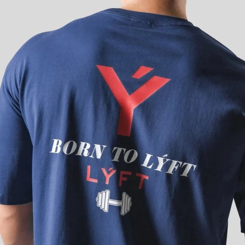 Camiseta Oversized Born To Lyft [BLUSA] - 04 Iron Club 