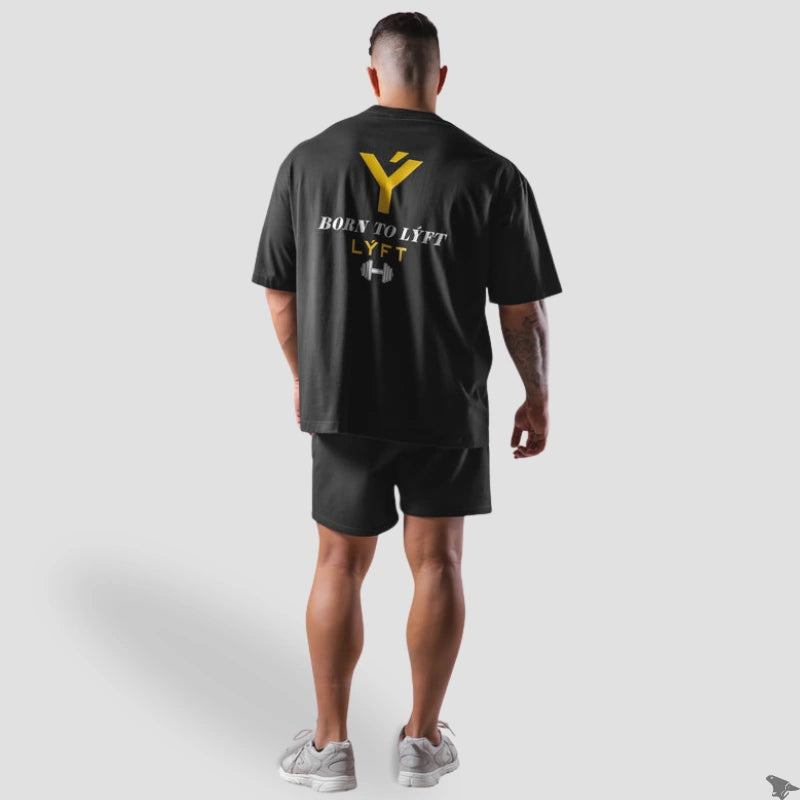 Camiseta Oversized Born To Lyft [BLUSA] - 04 Iron Club 