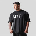 Camiseta Oversized Masculina de Treino Lyft - FTraning 20 Iron Club Preto P 