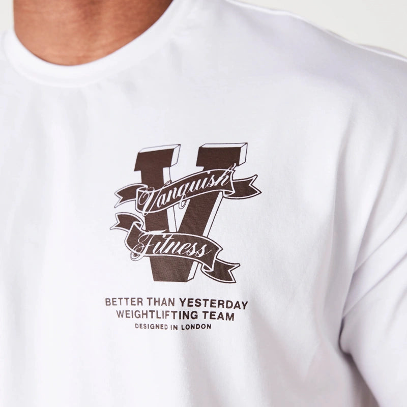 Camiseta Oversized Masculina Vanquish - WeightLifting Team 22 Iron Club 