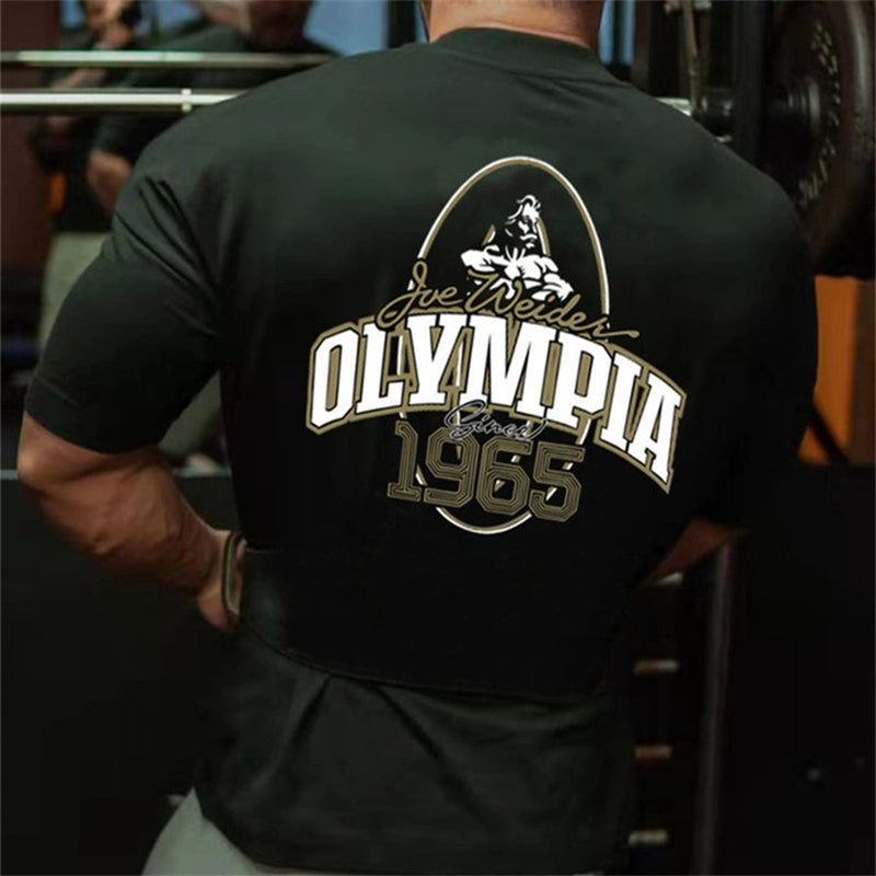 Camiseta Oversized Mr.Olympia Origins 74 Iron Club 