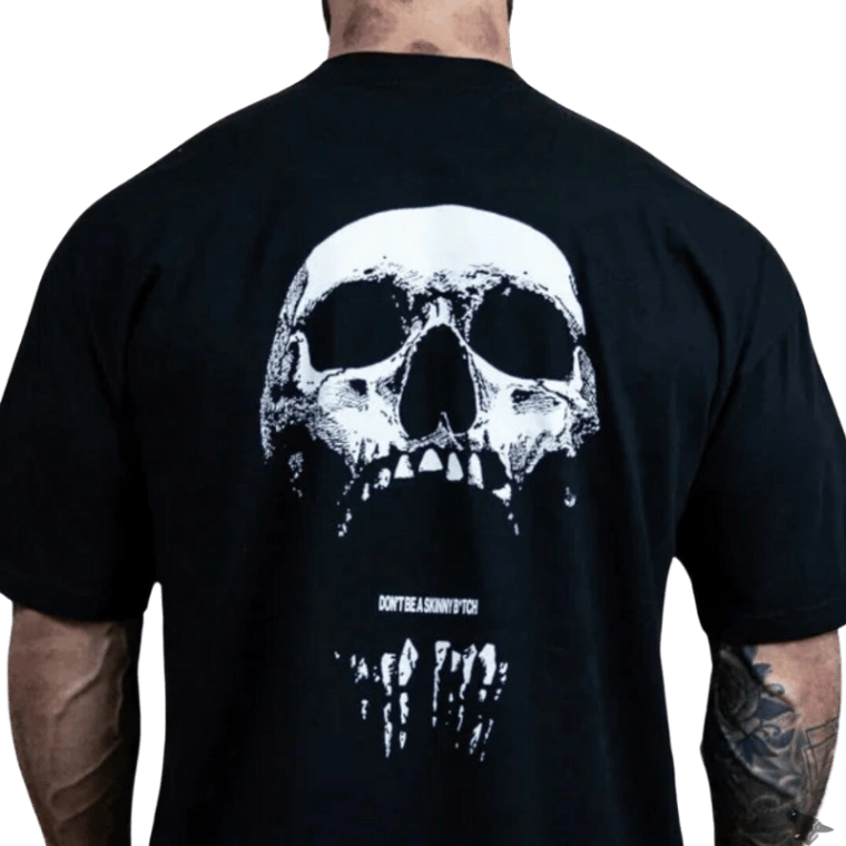 Camiseta Oversized Skull Demon - CBUM 27 Iron Club 