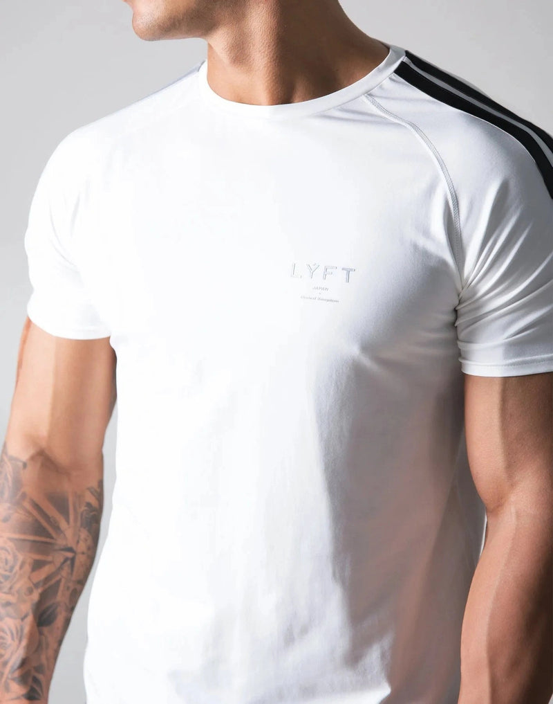 Camiseta Masculina Slim Fitness LYFT - Branca 09 Iron Club 