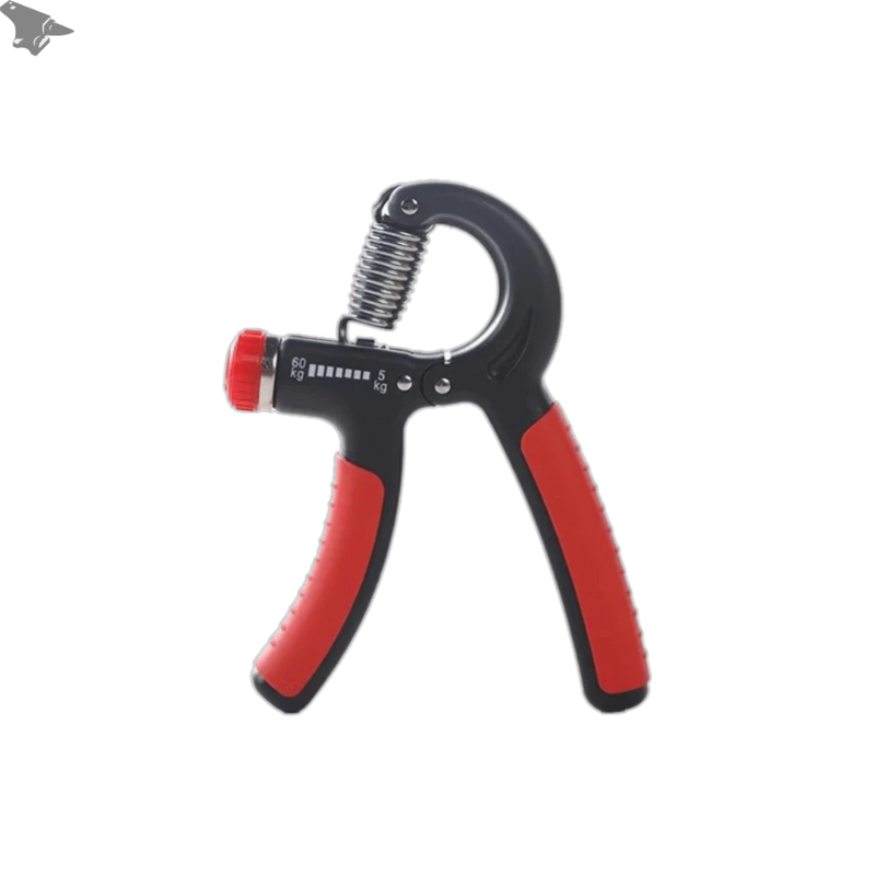 Hand grip ajustável fortalecedor de antebraço – PowerFlex 38 Iron Club Hand Grip Preto com Vermelho 