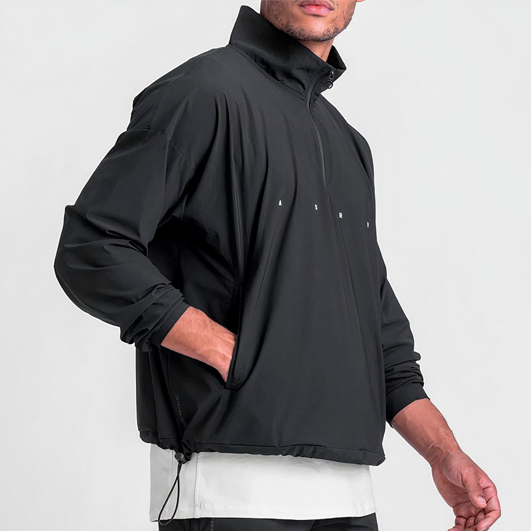 Jaqueta esportiva corta vento aero warm Iron Club 