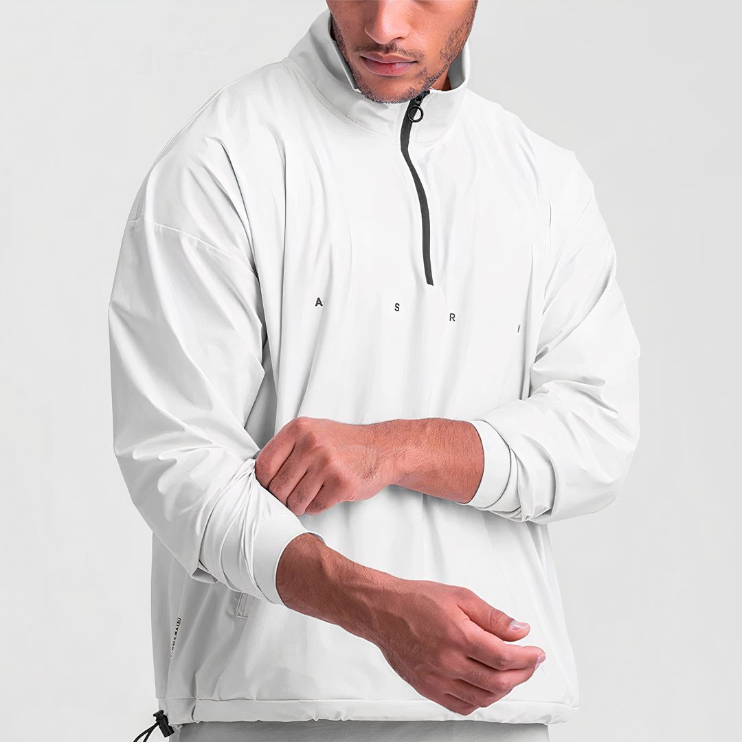 Jaqueta esportiva corta vento aero warm Iron Club 