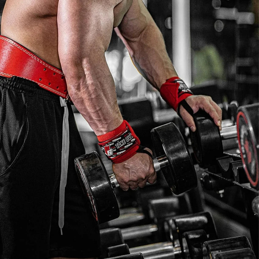 Munhequeira Elástica de Pulso para Academia - ProSupps 74 Iron Club 