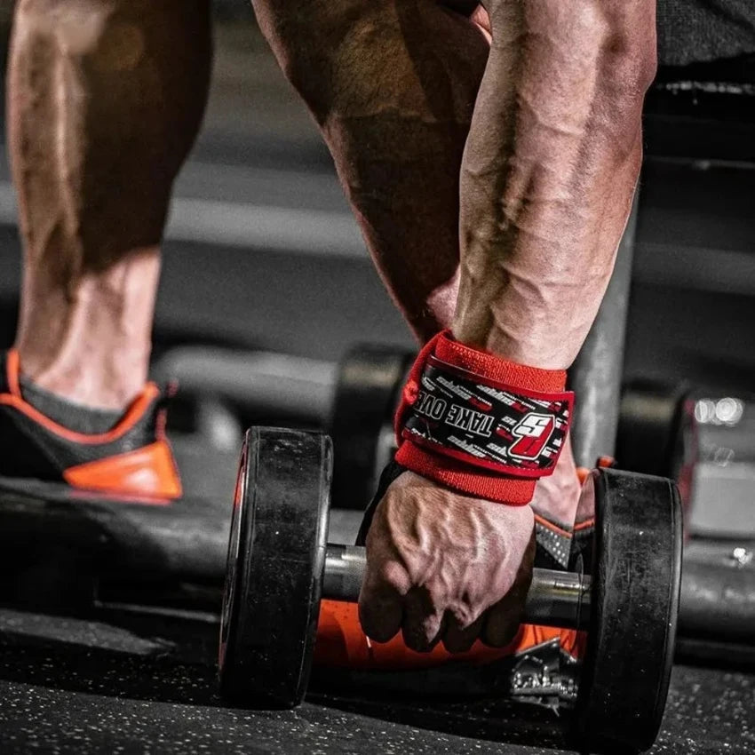 Munhequeira Elástica de Pulso para Academia - ProSupps 74 Iron Club 