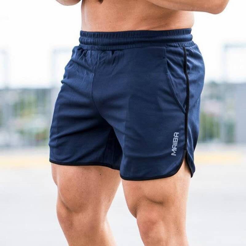 Short Masculino Academia - Maiba 62 Iron Club Short Azul Escuro M (50-60kg) 