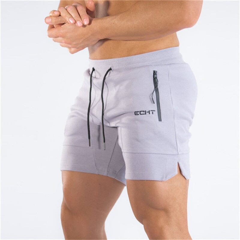 Short Masculino de Academia - Echt 63 Iron Club Short Cinza M (50-60kg) 