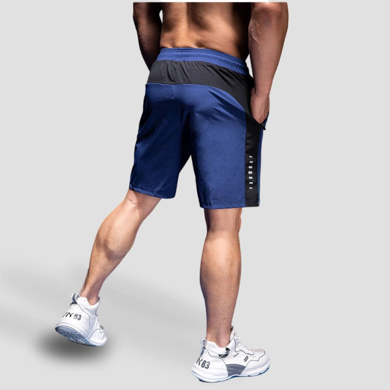 Short Masculino Esportivo com Bolso - Running 55 Iron Club 