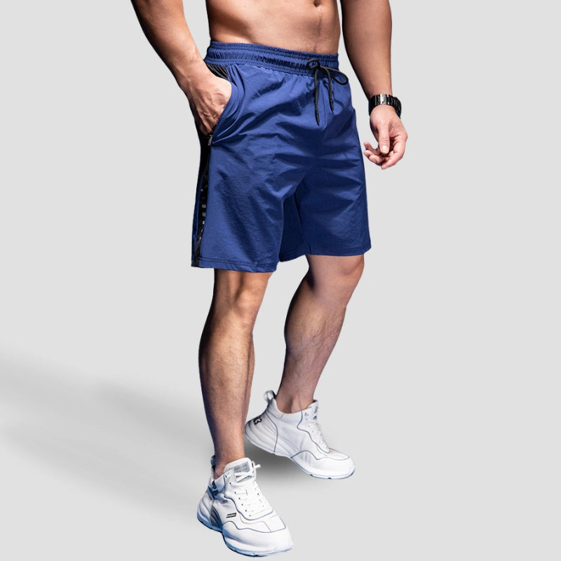Short Masculino Esportivo com Bolso - Running 55 Iron Club 