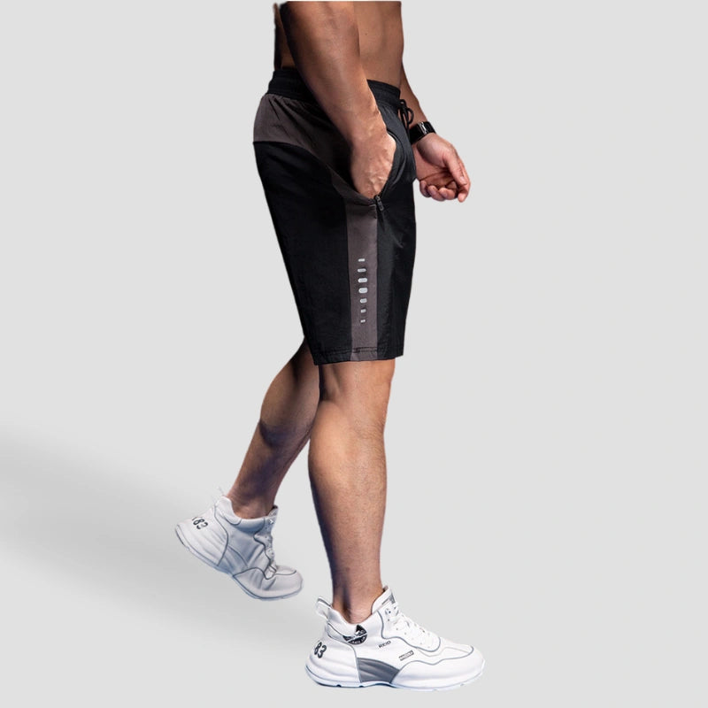 Short Masculino Esportivo com Bolso - Running 55 Iron Club 