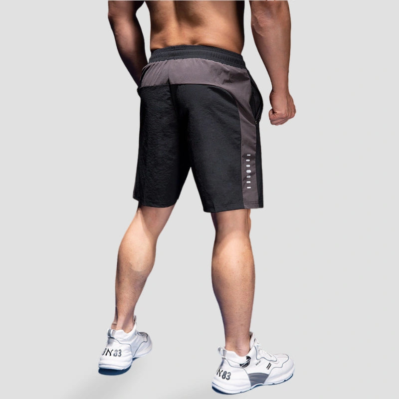 Short Masculino Esportivo com Bolso - Running 55 Iron Club 