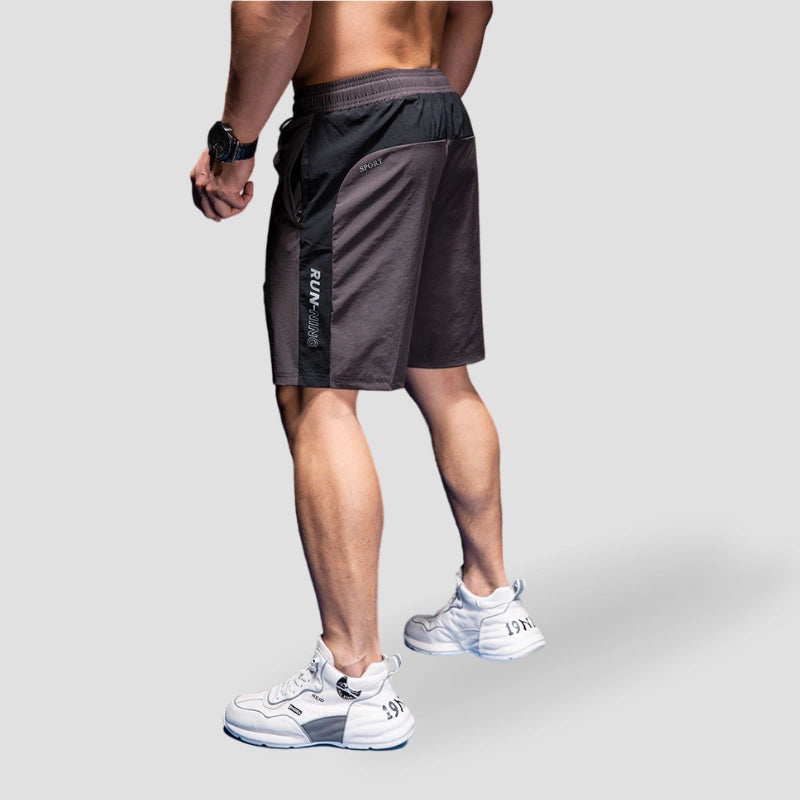 Short Masculino Esportivo com Bolso - Running 55 Iron Club 