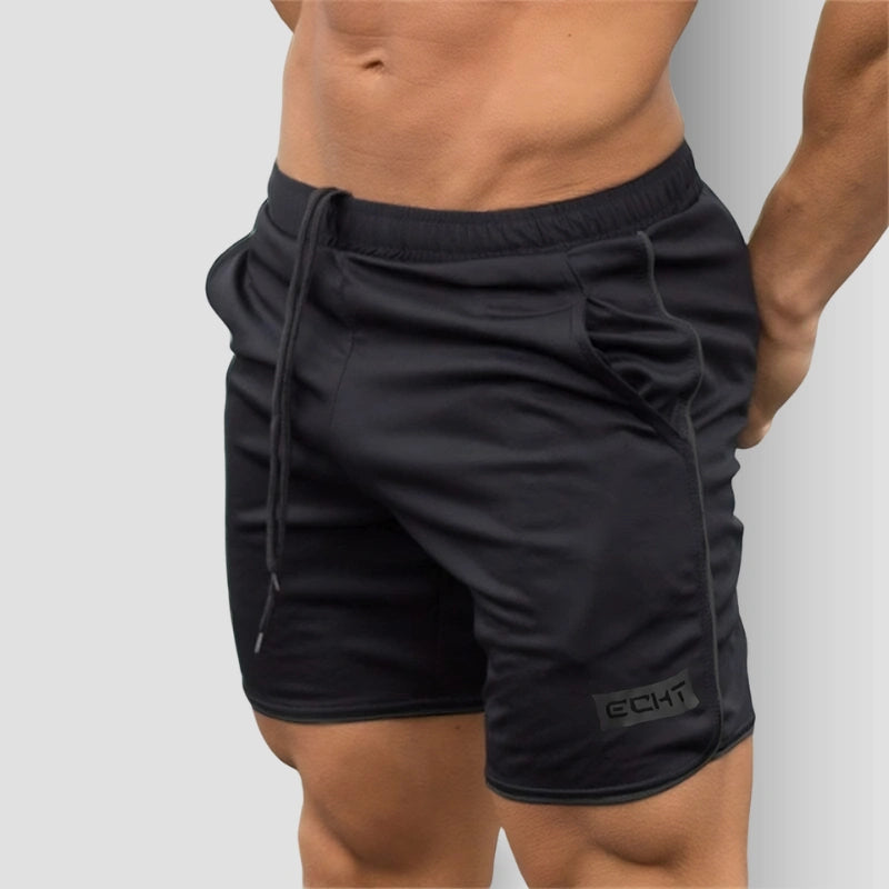 Short Masculino Esportivo para Academia - Echt [SHORT] - 15 Iron Club Short Preto M 