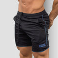 Short Masculino Esportivo para Academia - Echt [SHORT] - 15 Iron Club Short Preto/Azul M 