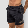 Short Masculino Esportivo para Academia - Echt [SHORT] - 15 Iron Club Short Preto/Castanho M 