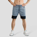 Short Masculino Estampado com Cadarço - Running 57 Iron Club Short Cinza M 