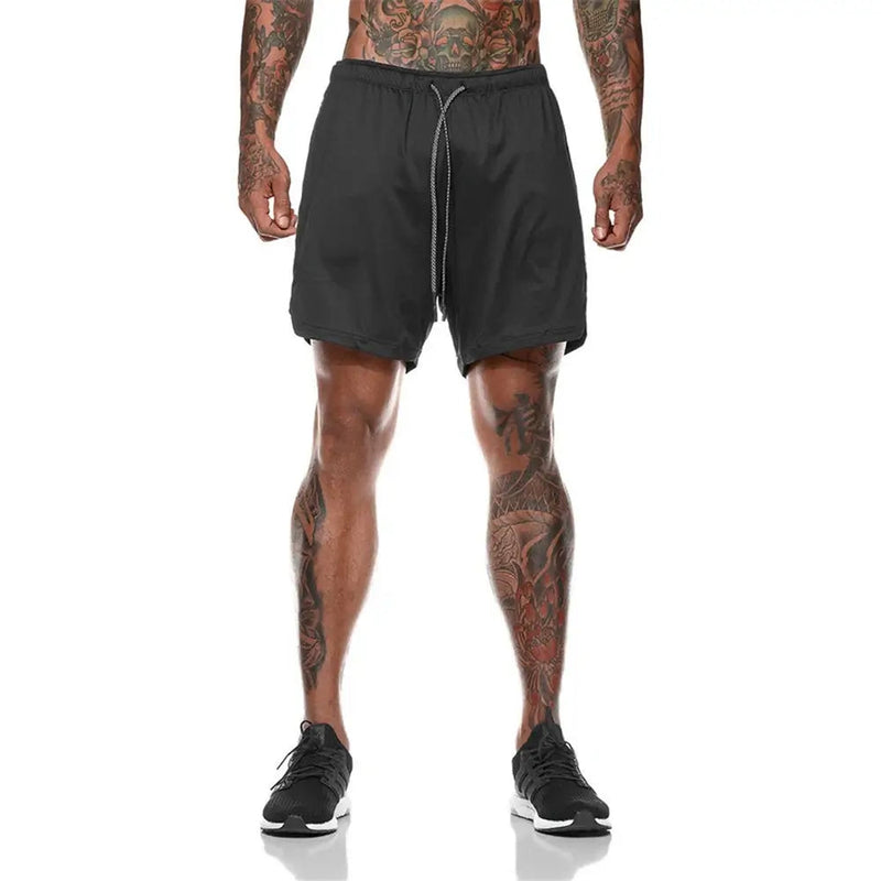 Shorts Dry-Fit™ de Compressão com Cueca [LEVE 2 PAGUE 1] 53 Iron Club 