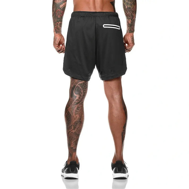 Shorts Dry-Fit™ de Compressão com Cueca [LEVE 2 PAGUE 1] 53 Iron Club 